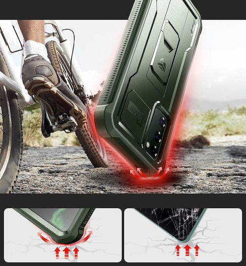 Dexnor 360 Full Cover Πράσινο (Galaxy S20 FE)