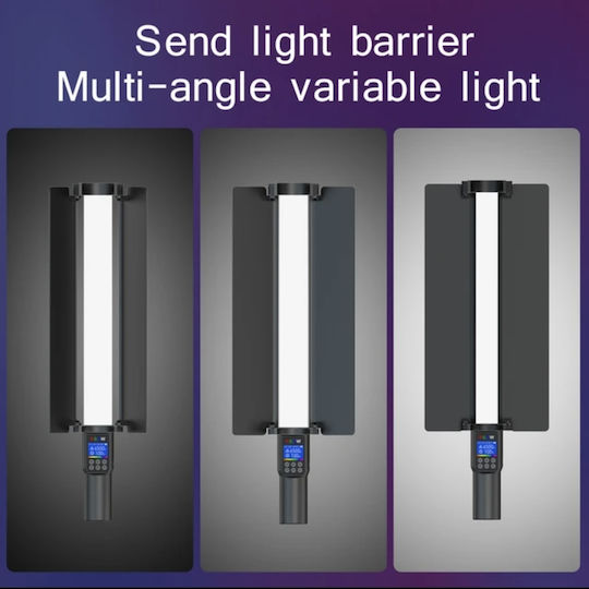 Băț de lumină Light Stick RGB Lumină Inelară 55cm