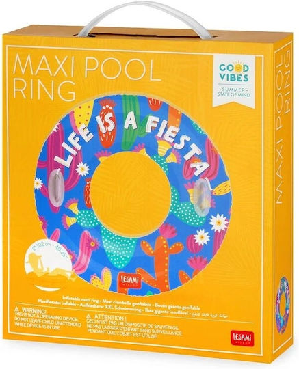 Legami Milano Kinder-Inflatable Schwimmer für den Meer mit Glitzer 102x102cm
