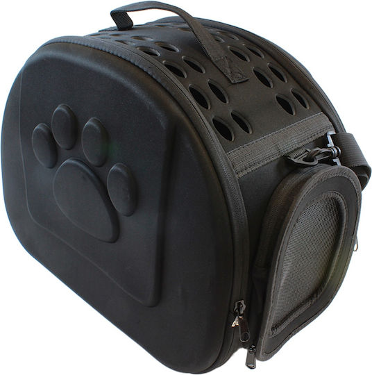 Geantă de umăr pentru transport câine / pisici Neagră M43xL32xA30cm.
