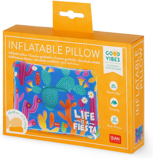 Legami Milano Inflatable Camping Pillow 45x36cm
