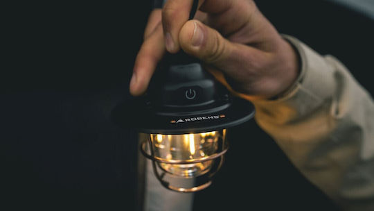 Robens Акумулаторен LED Фенер за Къмпинг Черен