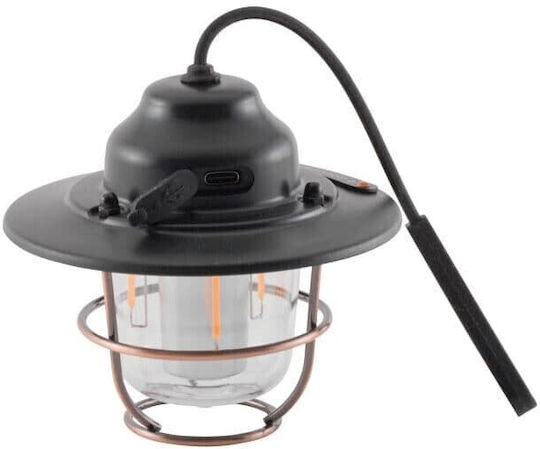 Robens Акумулаторен LED Фенер за Къмпинг Черен