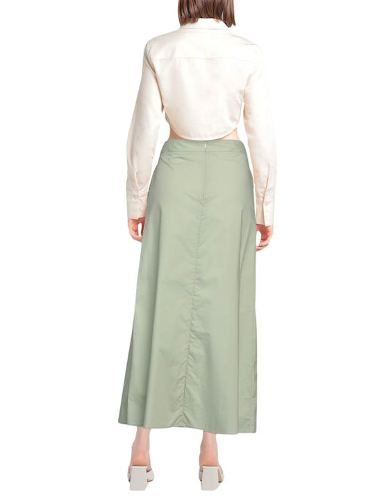 Trussardi Midi Skirt Green