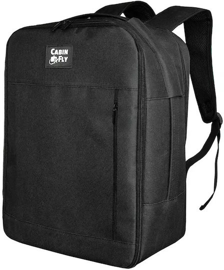 CabinFly Pacemaker Sack Voyage Back 24lt Black Fabric L40xW20xH30cm