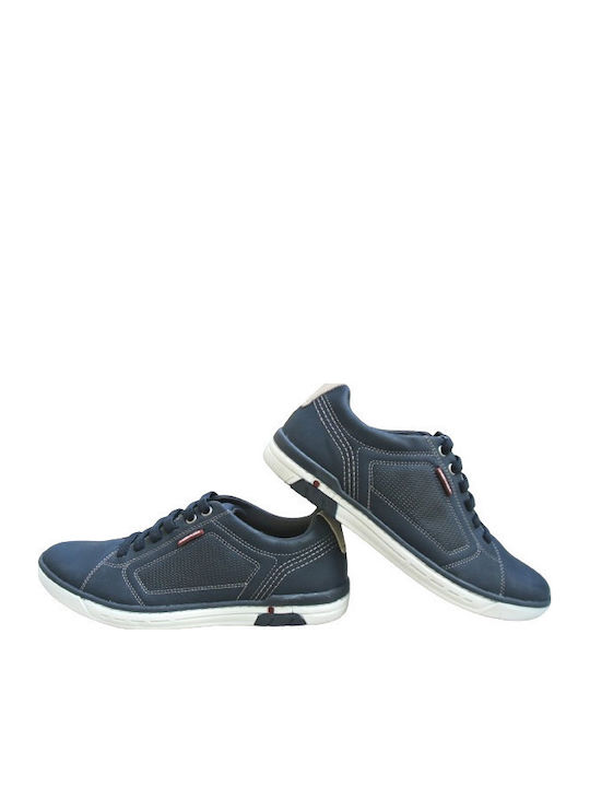 Men's Anatomic Leather Casual Shoes Blue