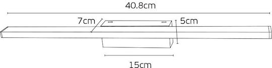 VK Lighting Leuchte Wand LED Weiß 40cm VK Lighting Leuchte Wand LED Weiß 40cm
