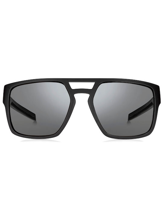 Tommy Hilfiger Sonnenbrillen mit Schwarz Rahmen und Silber Spiegel Linse TH1805/S 003