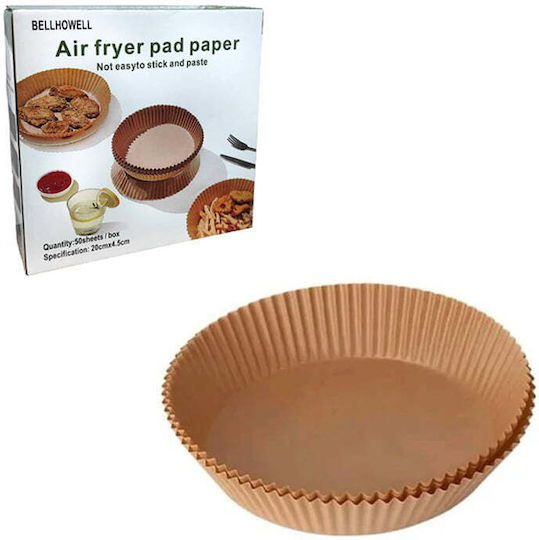 Non-stick Papers for Air Fryer 16x16cm 50pcs