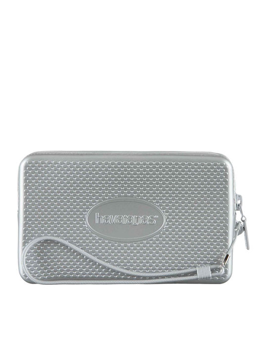 Toiletry Bag in Silver color 17cm