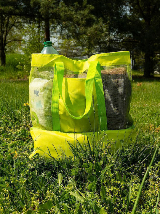 Geantă De Plajă Din Material Textil Verde