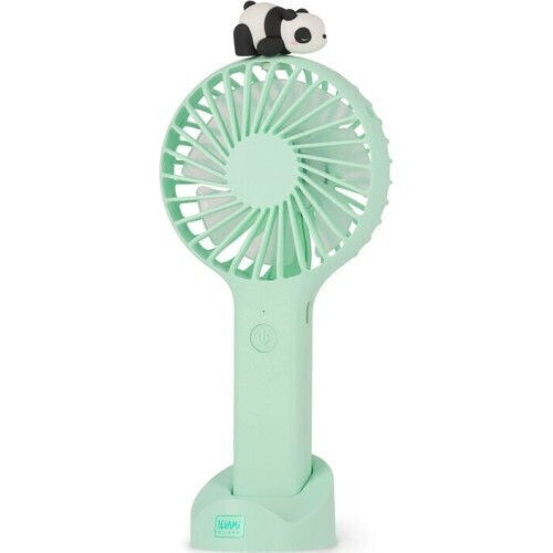 Legami Milano Handheld USB Folding Green Fan MDF0001