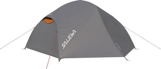 Salewa Σκηνή Camping Igloo Ορειβασίας Γκρι με Διπλό Πανί 4 Εποχών για 2 Άτομα Αδιάβροχη 3000mm 20x105εκ.