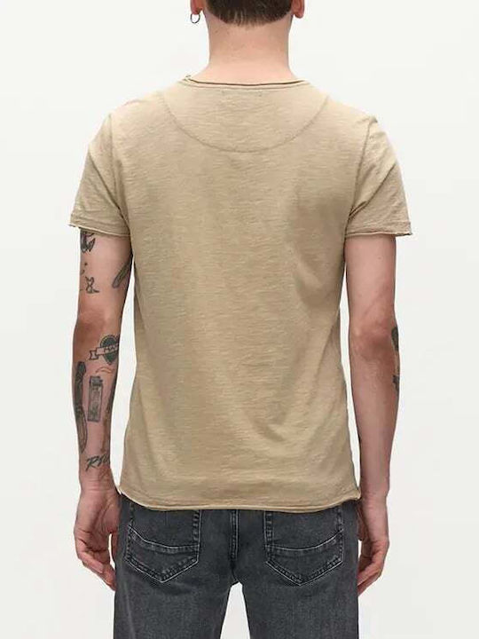 Gabba Konrad Herren T-Shirt Kurzarm Beige