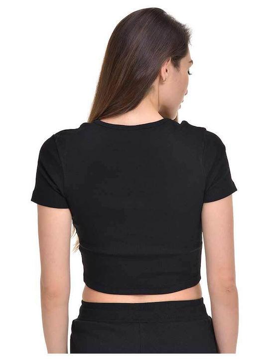 Target Women's Blouse Cotton Short Sleeve Black