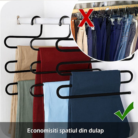 Κρεμάστρα Ρούχων Μαύρη ZE1AG13QWS7B