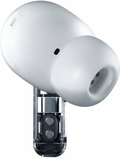 Nothing Ear In-ear Bluetooth Handsfree Ακουστικά με Αντοχή στον Ιδρώτα και Θήκη Φόρτισης Λευκά