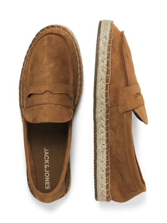 Suede Men's Espadrilles Rust