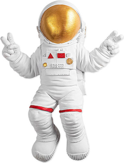 Megapap Διακοσμητικό Τοίχου Πολυρητίνης Astronaut 47x10x35cm Megapap Διακοσμητικό Τοίχου Πολυρητίνης Astronaut 47x10x35cm
