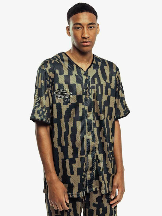 Grimey Men's Shirt Short Sleeve Green