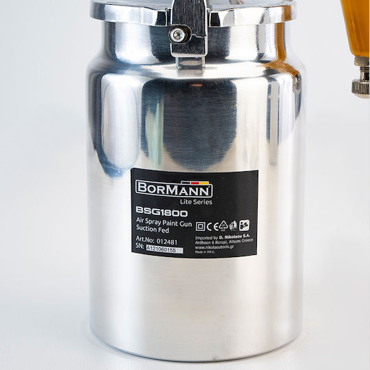 Bormann BSG1800 Under Tumbler Air Spray Paint Gun 1.8mm 012481