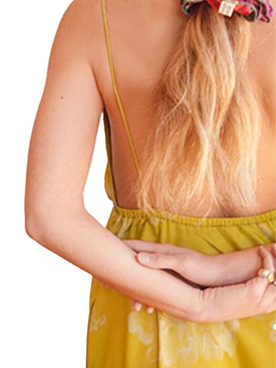 Summer Maxi Dress for Wedding Christening Lime