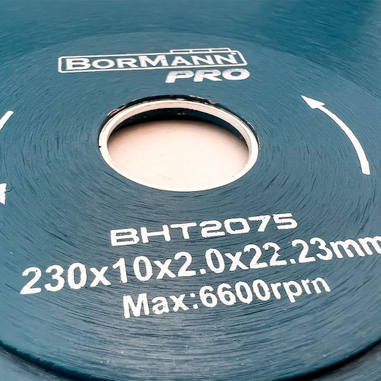 Bormann Pro BHT2075 Δίσκος Κοπής Δομικών Υλικών 230mm
