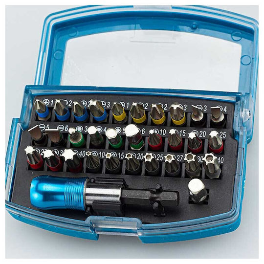 Bormann Pro Set 32 Schraubendreher-Bits Kreuz / Torx / Stern BHT1320