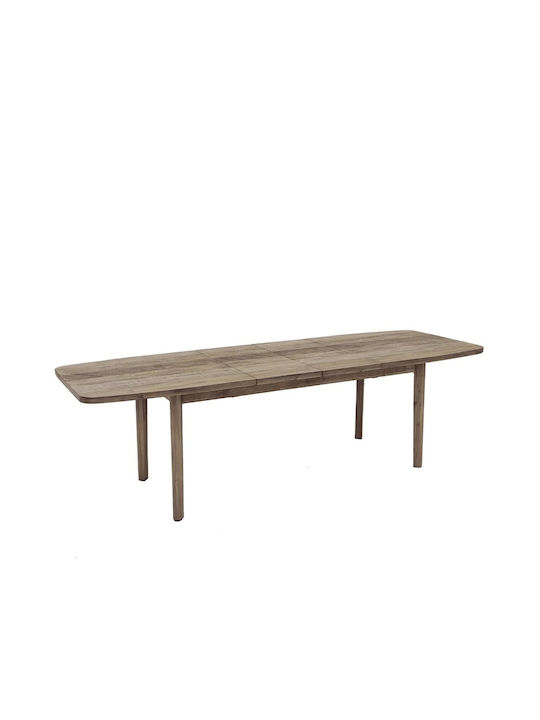 Βanila Masă Sala de mese Masa extensibilă din Lemn Masiv Magazin online 180(+80)x90x76buc