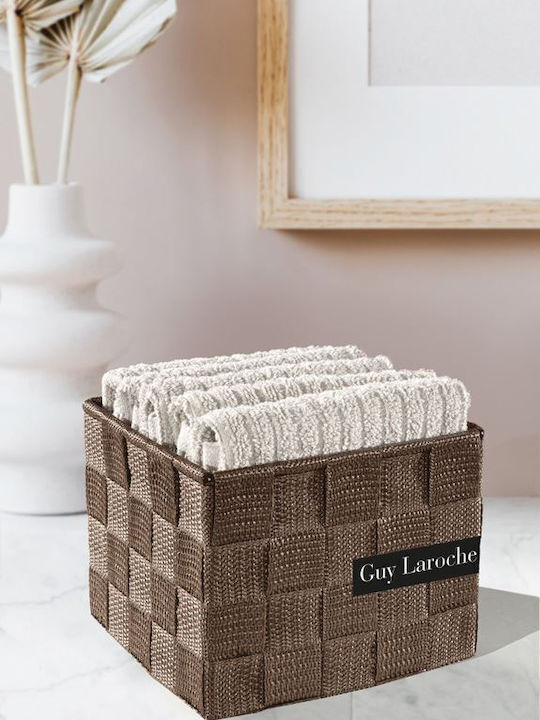 Guy Laroche 6pc Bath Towel Set Be My Guest Perla