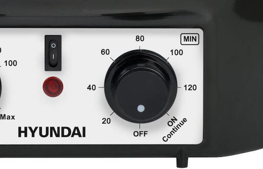 Hyundai Уред за готвене на пара 1800W с Капацитет 27лт