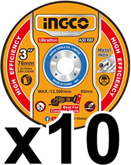 Ingco Grinder 115mm Battery Brushless 20V Solo