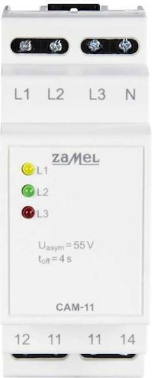 Zamel Relee de Fază Putere 16A cu Tensiune 55V