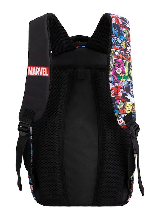 Marvel Art 3-Compartment School Bag 32x18x43