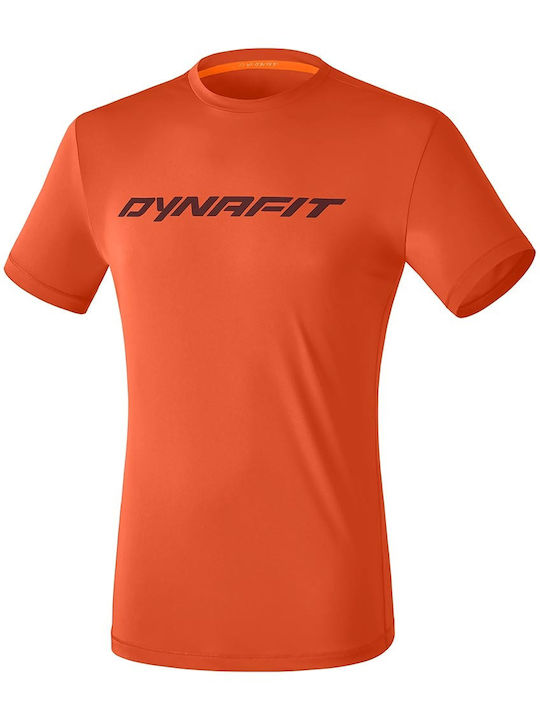 Dynafit Herren Sport T-Shirt Kurzarm Orange