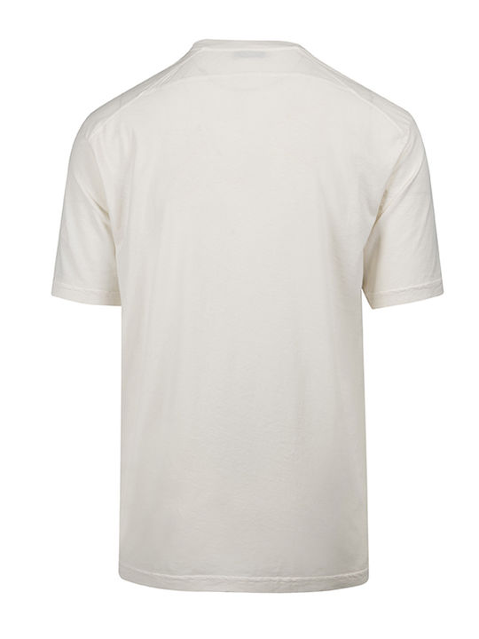 Crossley Men's Short Sleeve T-shirt Ecru