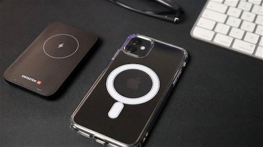 Swissten Back Cover Σιλικόνης / Πλαστικό Διάφανο (iPhone 15 Pro)