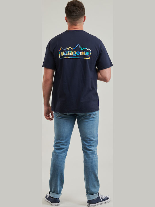 T-Shirt Marineblau