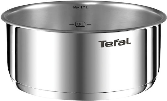 Tefal Ingenio Emotion Σετ Μαγειρικά Σκεύη από Ανοξείδωτο Ατσάλι Silver 6τμχ