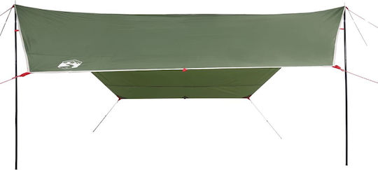vidaXL Δάπεδο για Σκηνή Camping Πράσινο 430x380εκ.