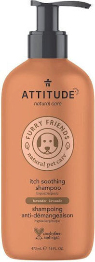 Attitude Hundeshampoo für Hunde Hypoallergen 473ml