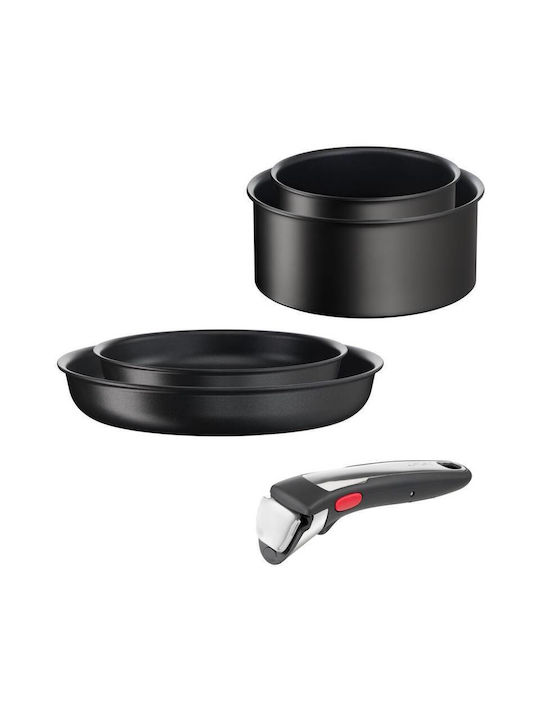 Tefal Ingenio Unlimited Kochgeschirr-Set aus Aluminium mit Antihaftbeschichtung 5 Teile