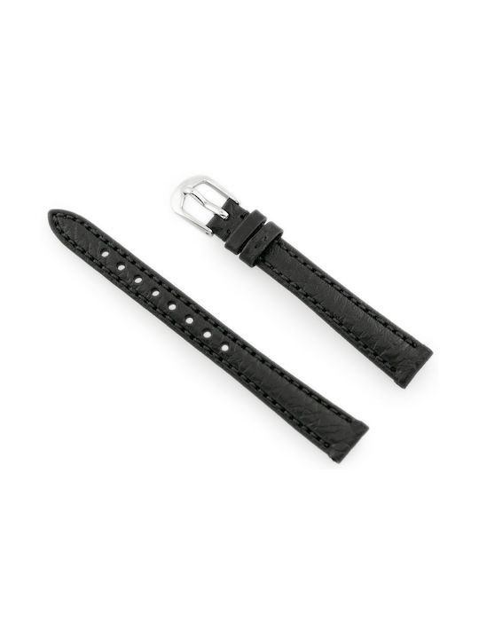 Bisset Leather Strap Black 16mm