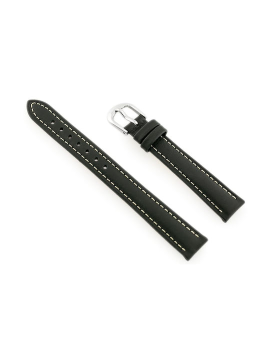 Bisset Leather Strap Black 16mm