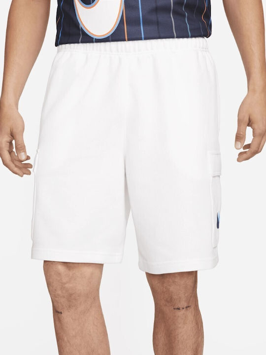 Nike Standard Issue French Terry Herrenshorts Weiß