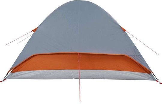 vidaXL Camping Tent Igloo Orange With Double Cloth For 6 People 334x273x190cm