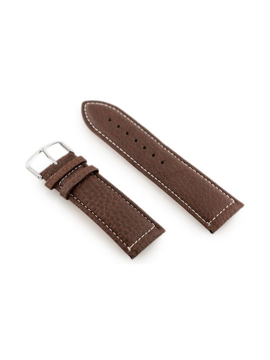 Pacific Leather Strap Brown 24mm