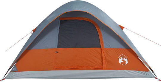 vidaXL Campingzelt Iglu Orange für 6 Personen 270x210x145cm