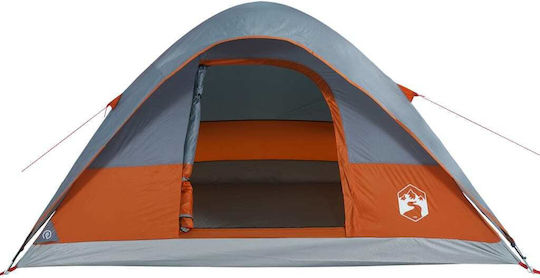 vidaXL Campingzelt Iglu Orange für 6 Personen 270x210x145cm