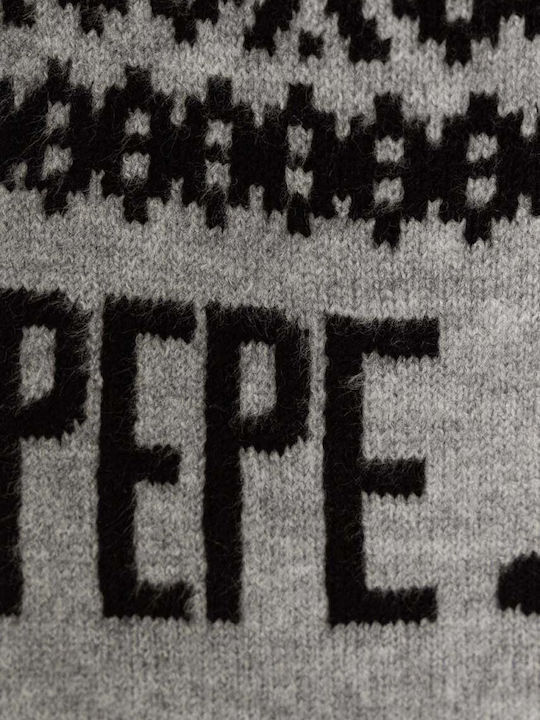 Pepe Jeans Women's Wool Scarf Gray